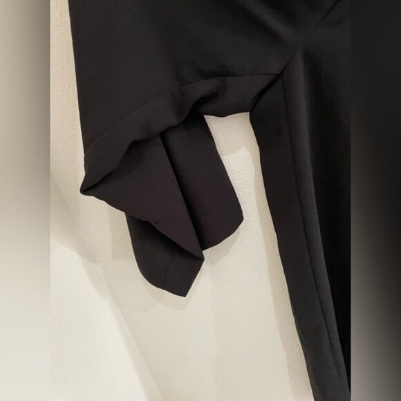 Madewell High Rise Wide Leg Crop Pants Black Boho Mod Contemporary - Picture 4 of 9